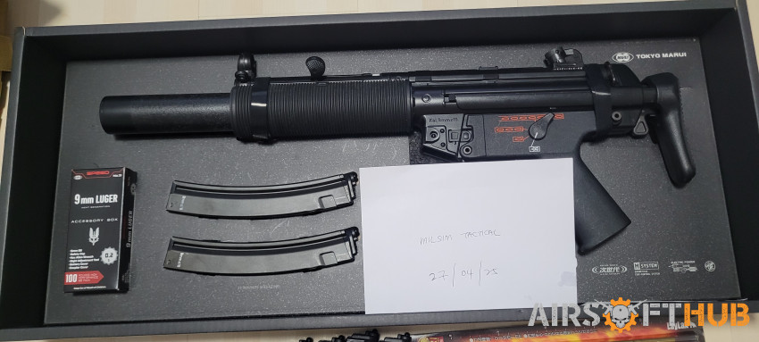 tm ngrs mp5sd - Used airsoft equipment