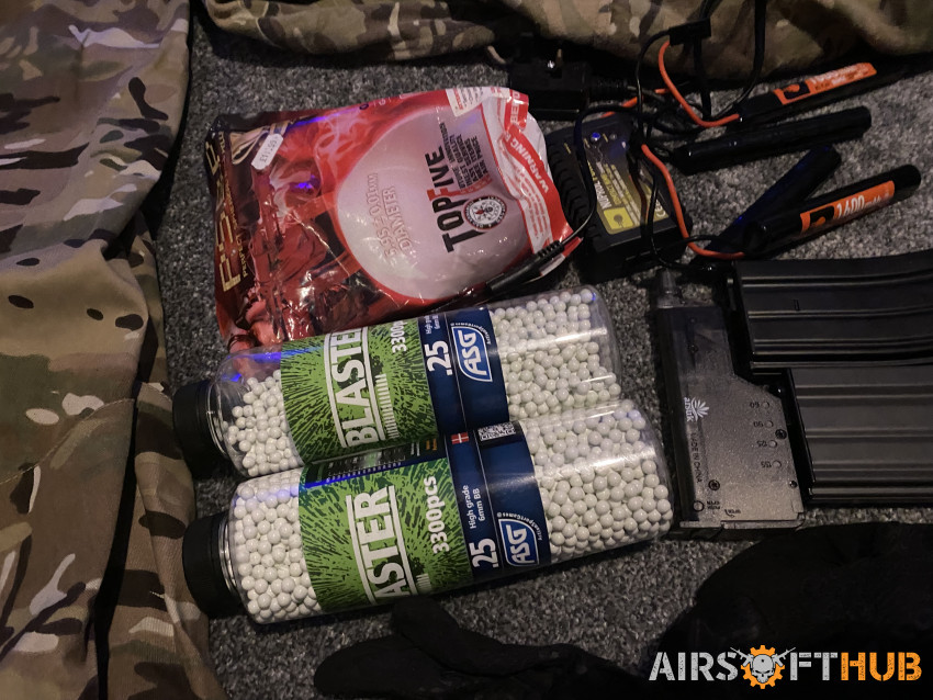 Full starter kit for airsoft - Used airsoft equipment