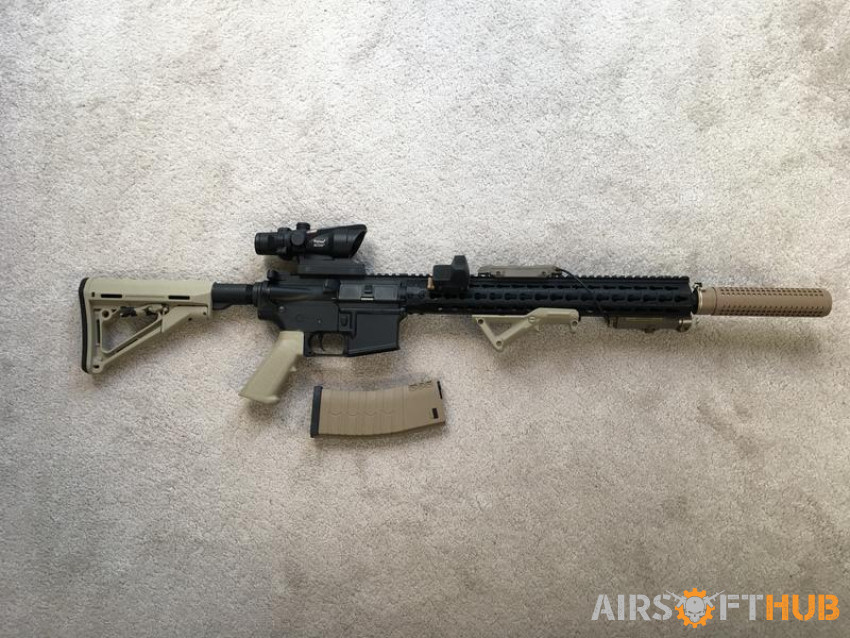 fully upgraded cm15 kr-apr - Used airsoft equipment