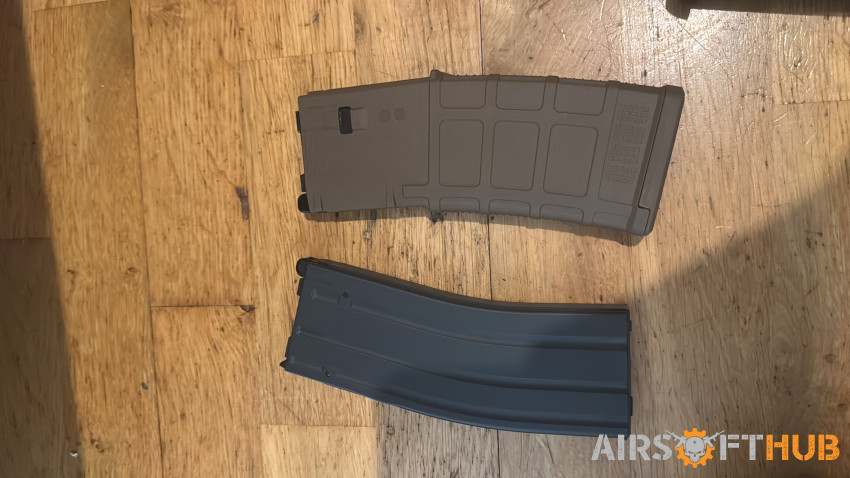 MWS mags - Used airsoft equipment