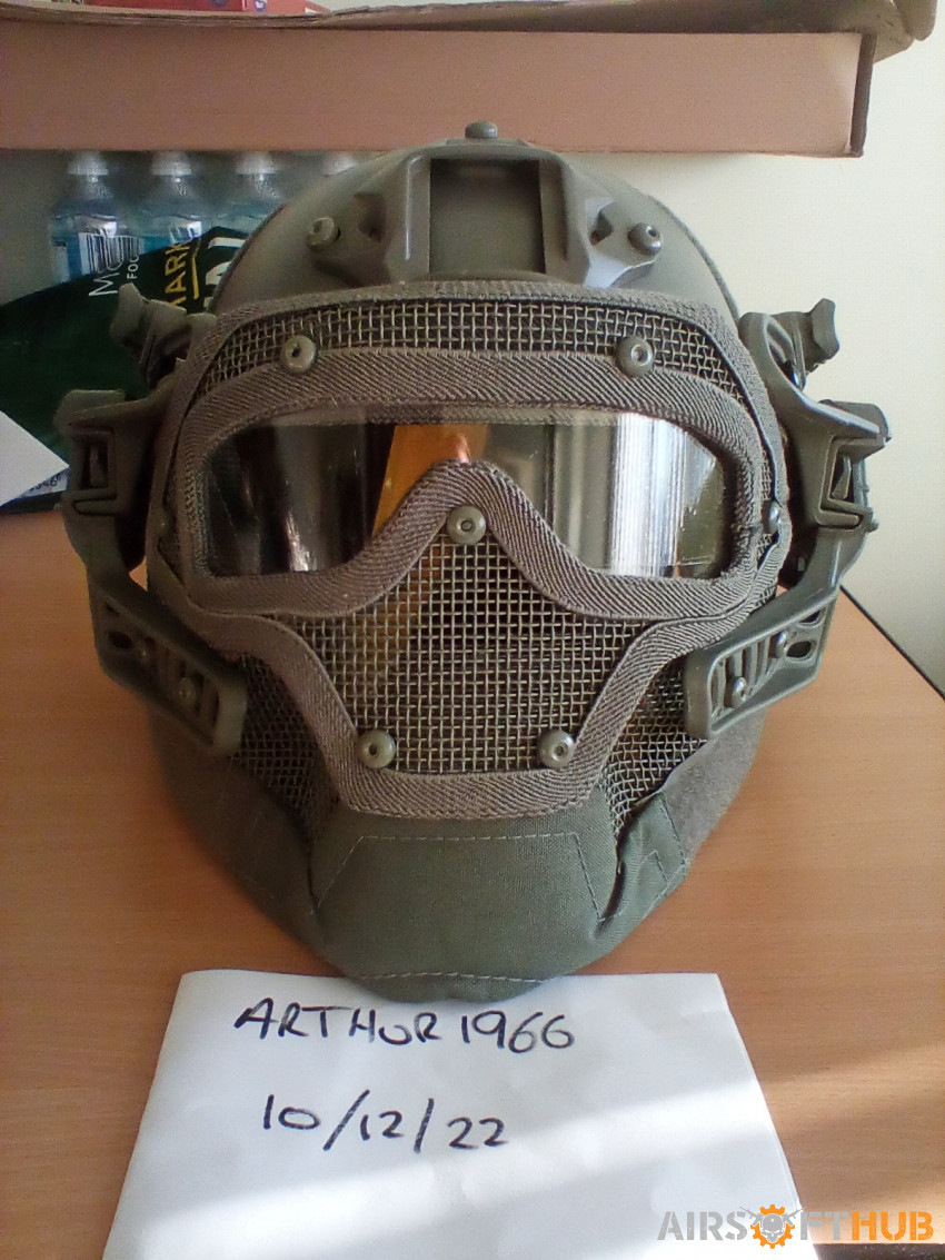 Tactical Protective Helmet Ful - Used airsoft equipment