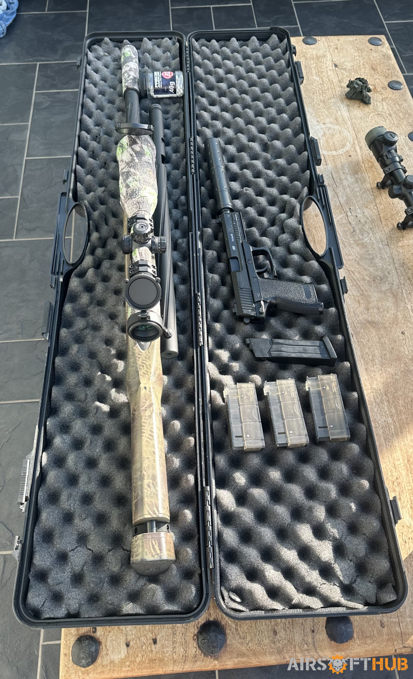 novritsch ssg24 + mk24 - Used airsoft equipment