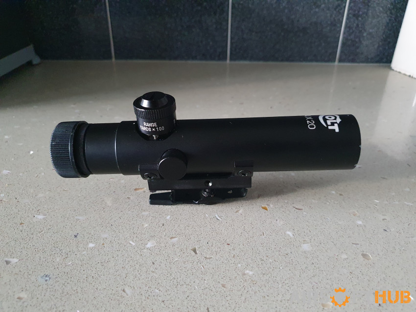 Colt 4x20 scope - Used airsoft equipment