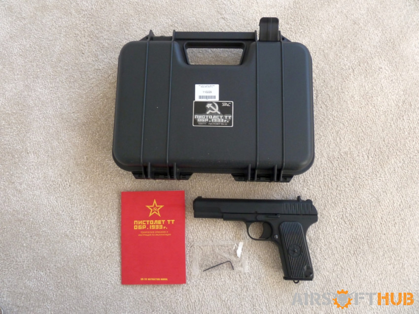 Tokarev TT-33 SRC GBB pistol, - Used airsoft equipment
