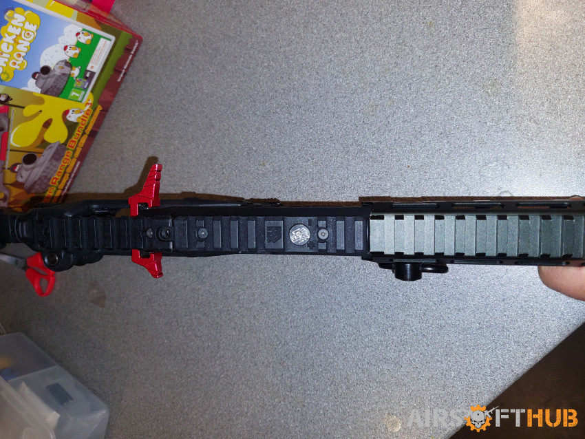 Aap01 with upgrades n carbine - Used airsoft equipment