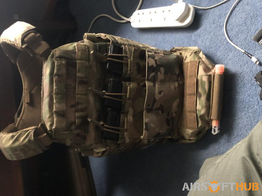 Warrior dcs plate carry - Used airsoft equipment