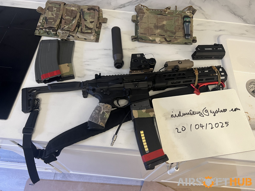 HPA APFG MCX Spear - Used airsoft equipment