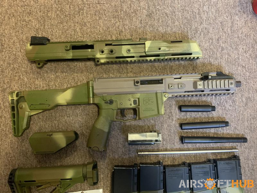 Upgraded GHK G5 GBBR - Used airsoft equipment