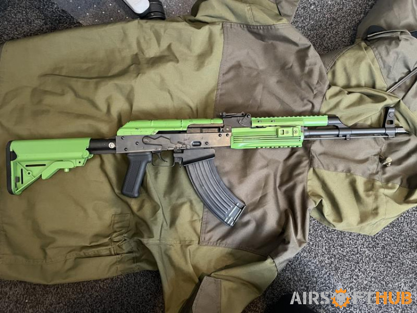 WE AK47 PMC GBBR - Used airsoft equipment