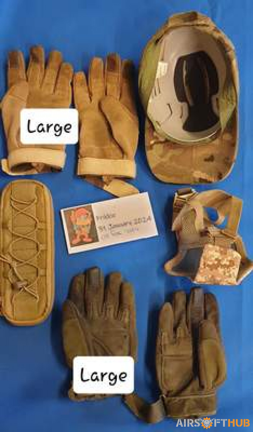 Lite Action Tan Gear Set - Used airsoft equipment