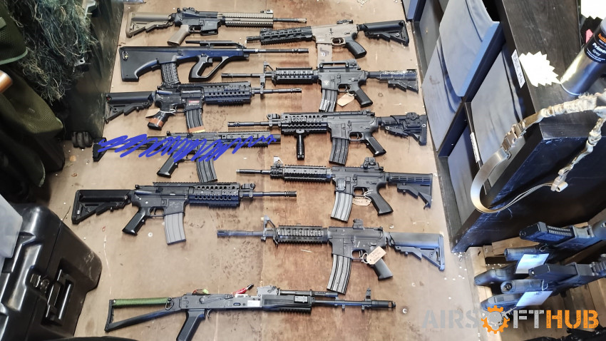 Loads of Rifs for sale - Used airsoft equipment