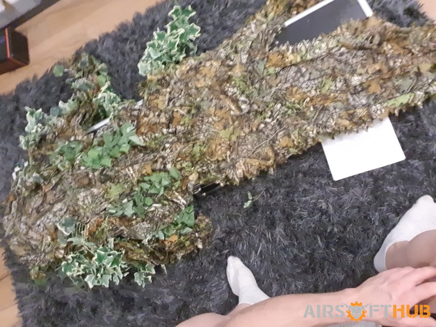 Ghillie suite - Used airsoft equipment