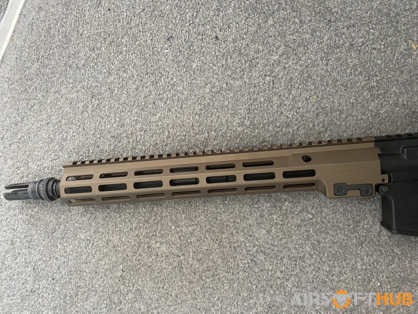 Angry Gun MK16 Geissele Rail - Used airsoft equipment