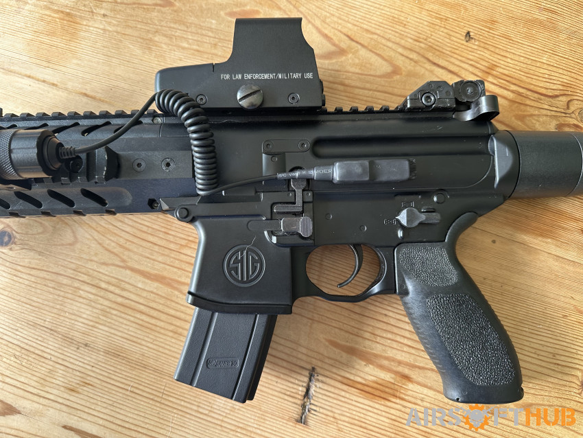 Sig Sauer MPX Black CO2 .177 - Used airsoft equipment