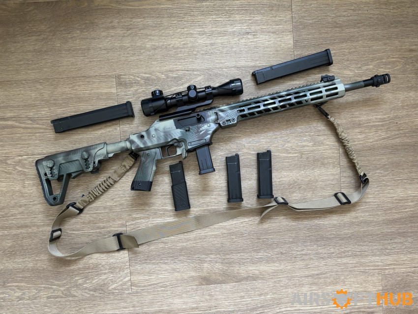 Vorsk vmp2 md DMR, mags, sling - Used airsoft equipment