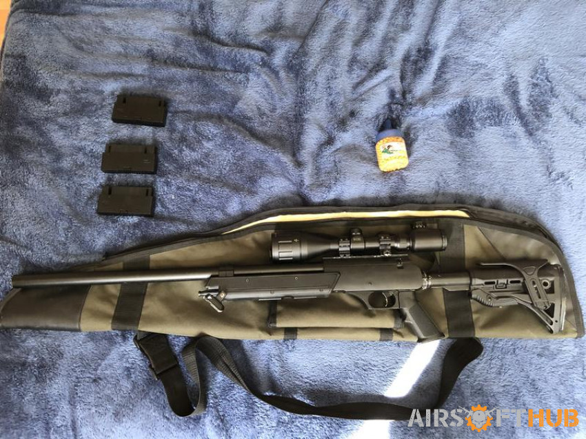 Bolt Action Sniper Rifle - Used airsoft equipment