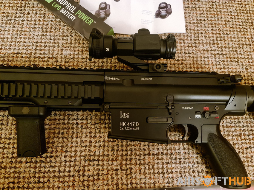 Tokyo M HK417 Top Condition - Used airsoft equipment