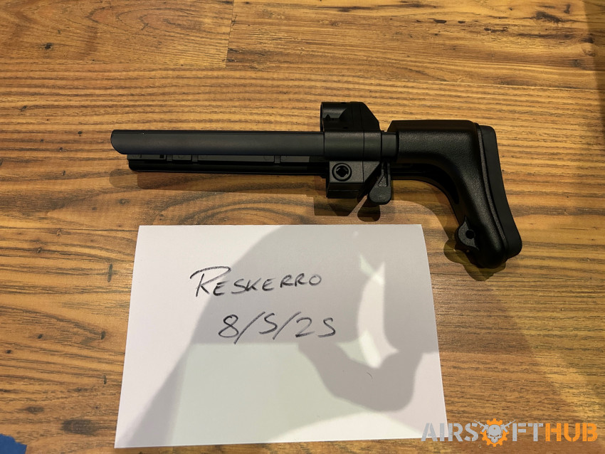 MP5 Collapsible Stock - Used airsoft equipment