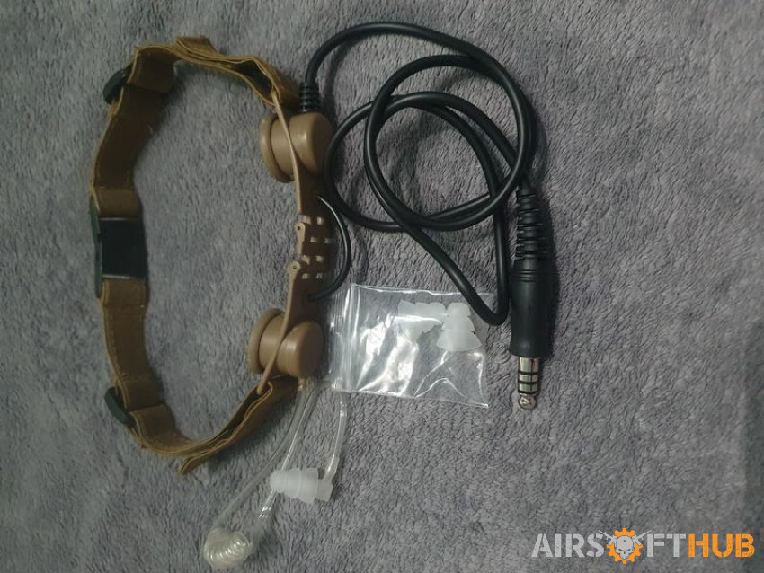 Z Tactical throat mic - Used airsoft equipment