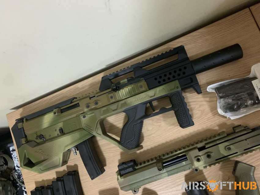 GHK G5 Bullpup HPA GBBR - Used airsoft equipment