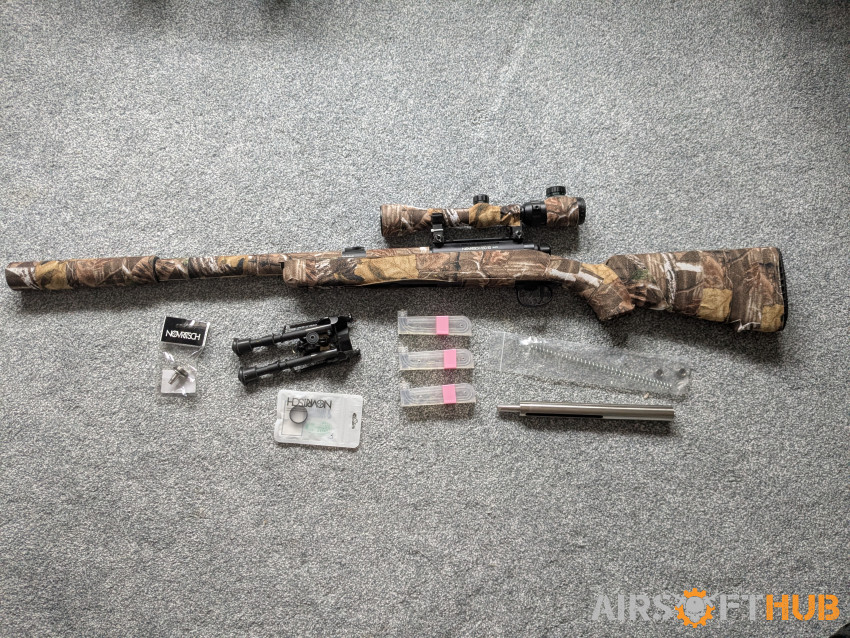 Upgraded SSG10 Open to trades - Used airsoft equipment