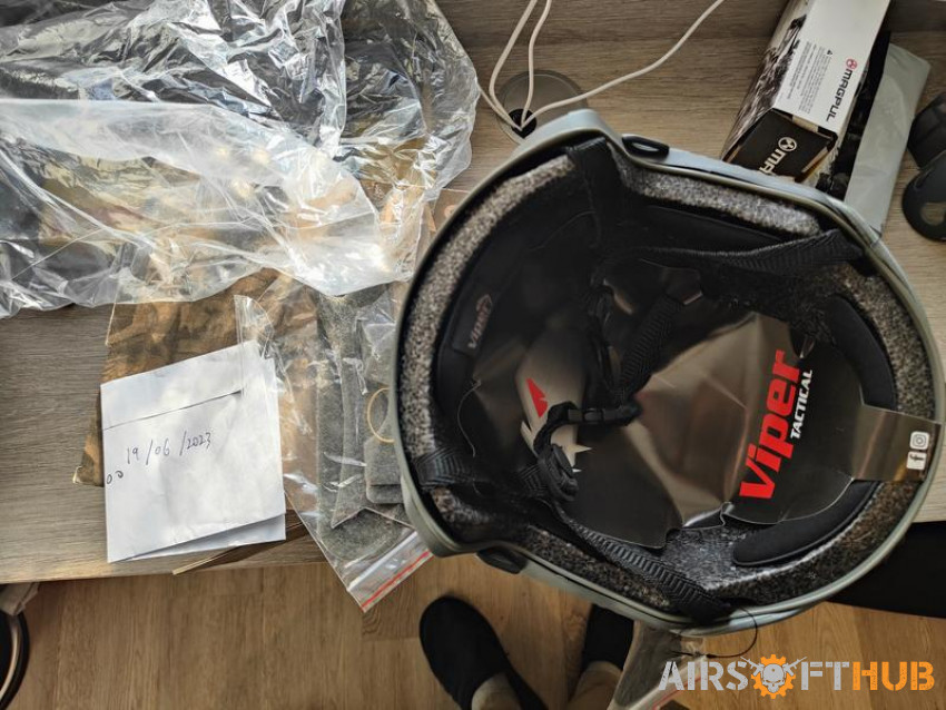 Two helmets for sale - Used airsoft equipment