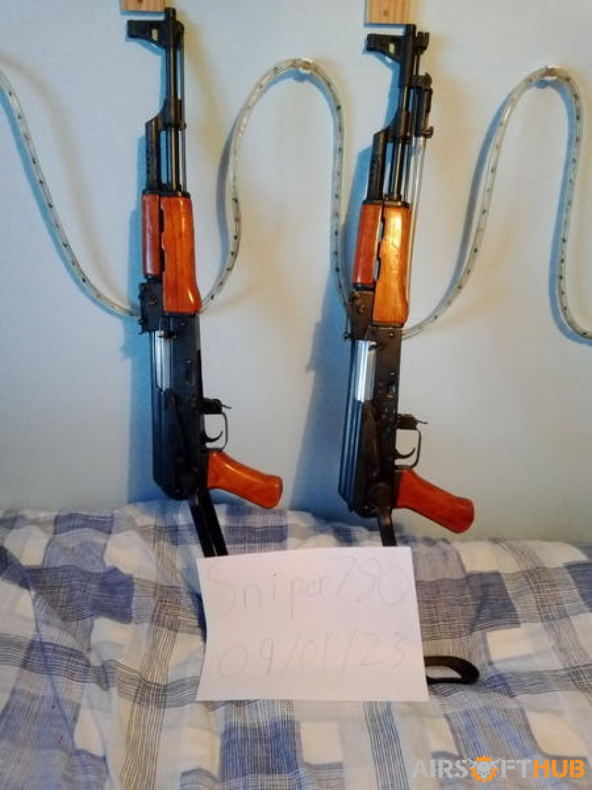 Two Real Sword type 56-1 - Used airsoft equipment