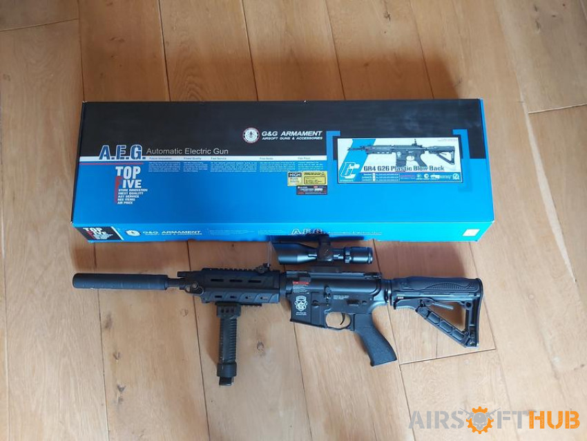 DMR G and G GR4 G26 sale or sw - Used airsoft equipment