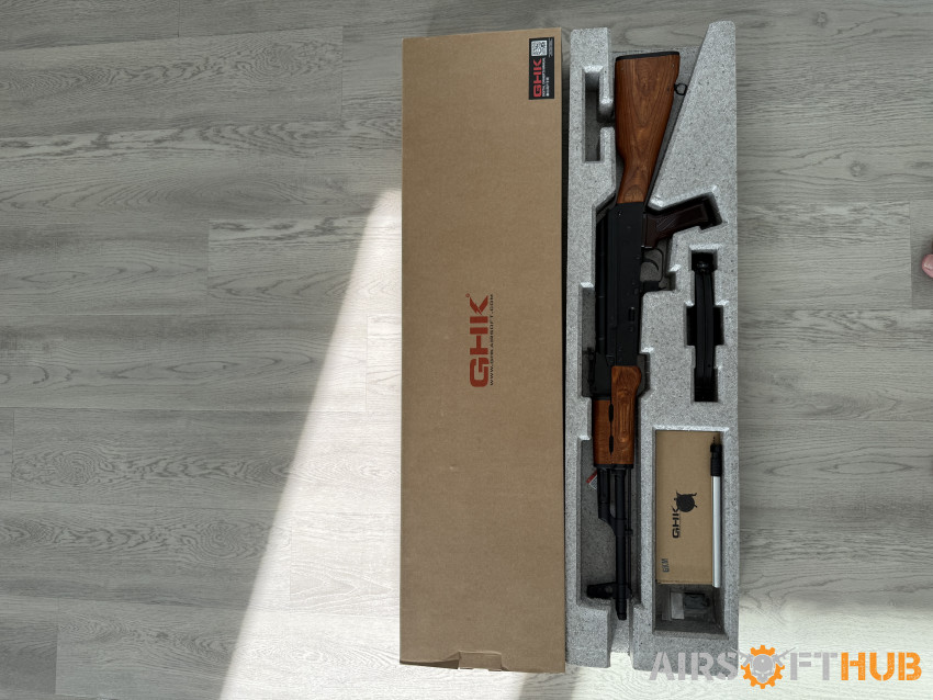 GHK AKM V3 GBBR - Used airsoft equipment