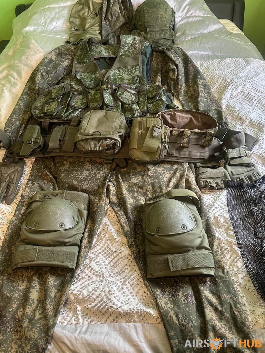 Russian Digi flora full kit - Used airsoft equipment