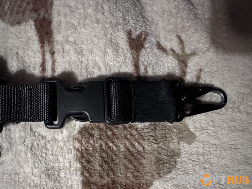 1 point sling black - Used airsoft equipment