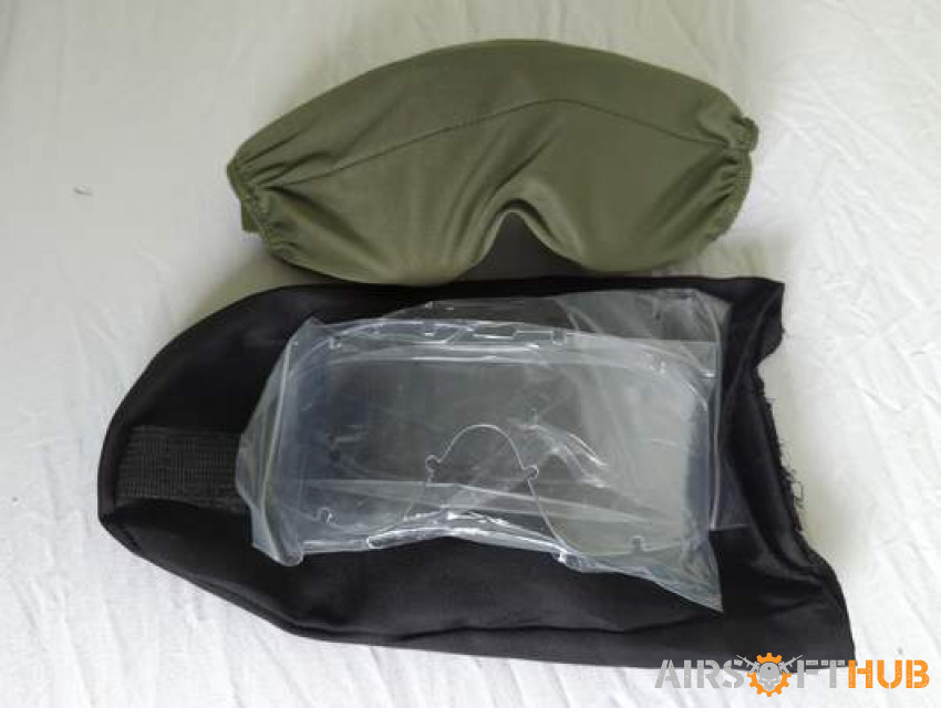 Airsoft googles Green - Used airsoft equipment