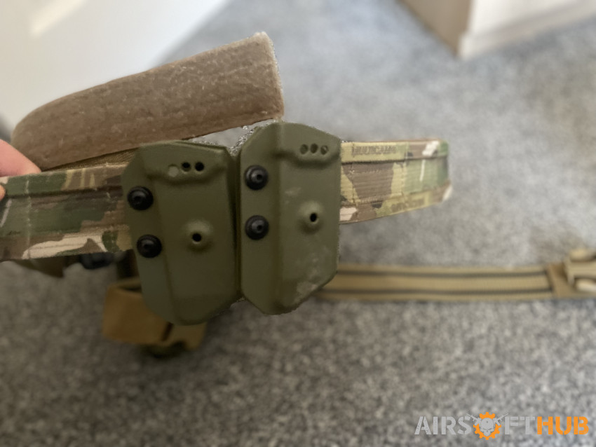 Deadly customs shooters belt - Used airsoft equipment