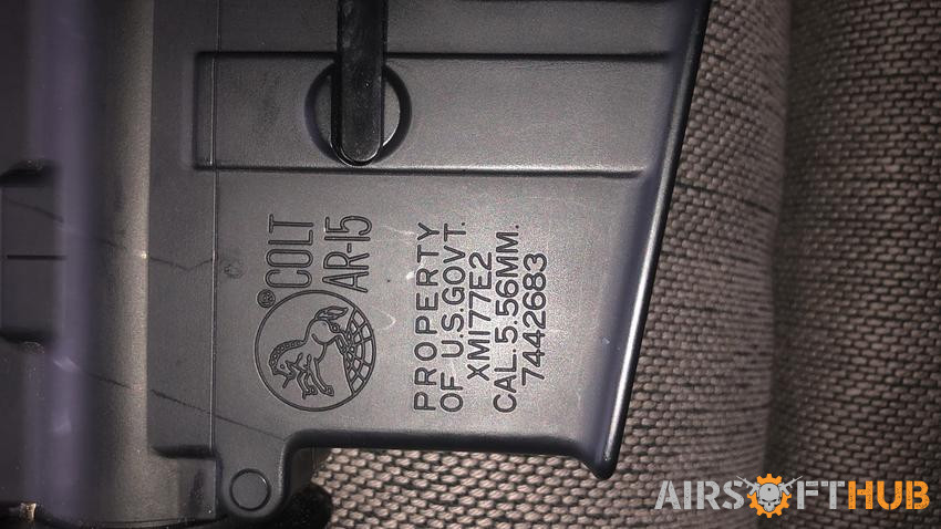 M4 carbine air soft gun - Used airsoft equipment