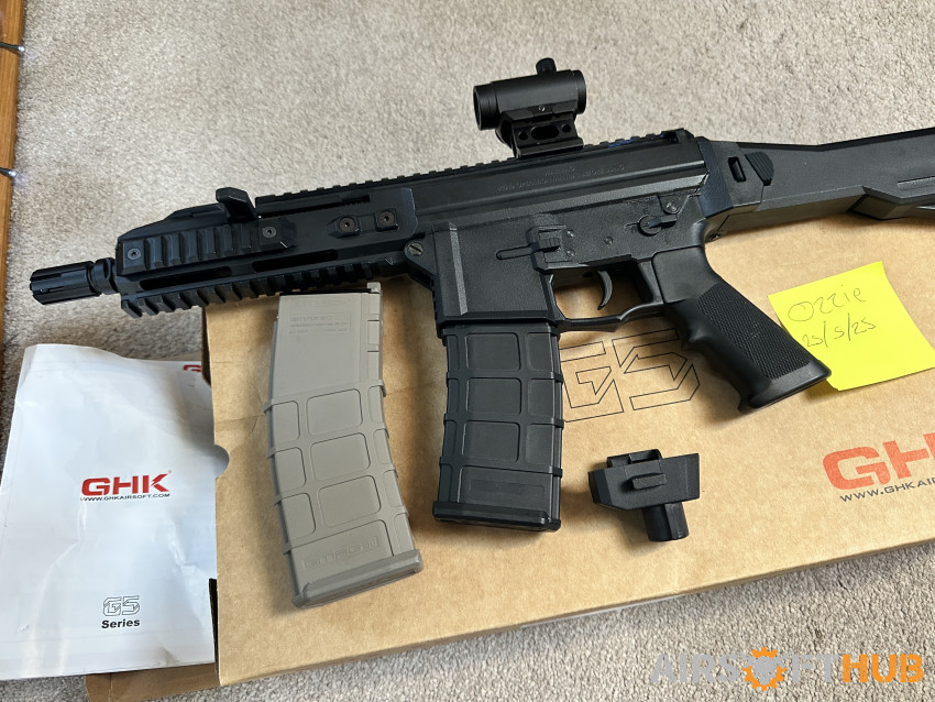 GHK G5 - Used airsoft equipment
