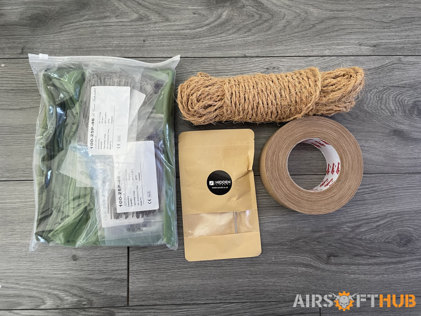 Complete Ghillie sniper bundle - Used airsoft equipment