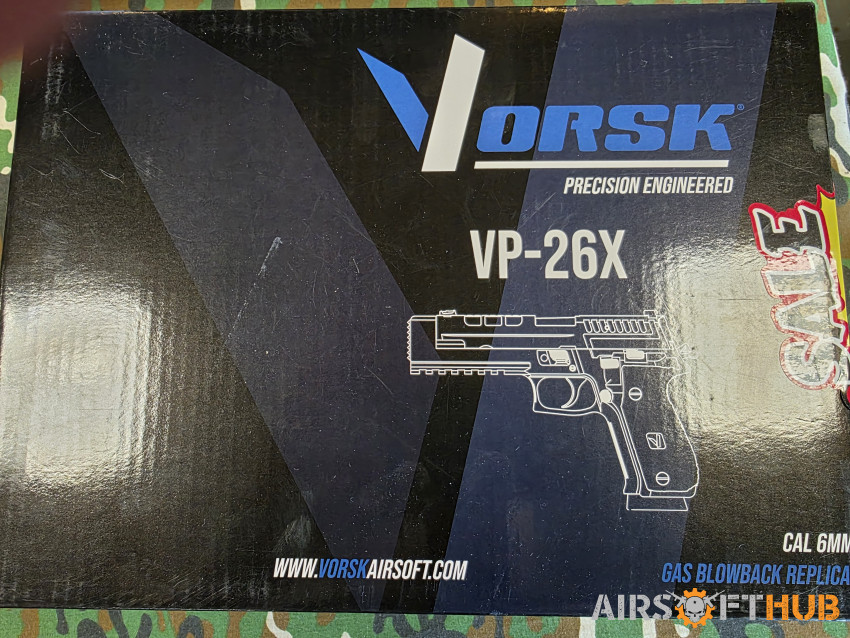 Vorsk VP26X GBB Pistol - Used airsoft equipment