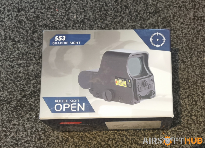 553 Holographic Sight - Used airsoft equipment