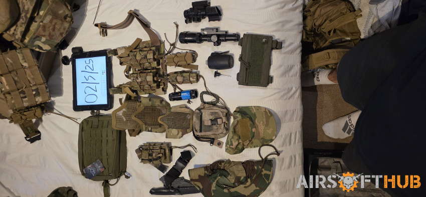 Airsoft weapons and Kit - Used airsoft equipment