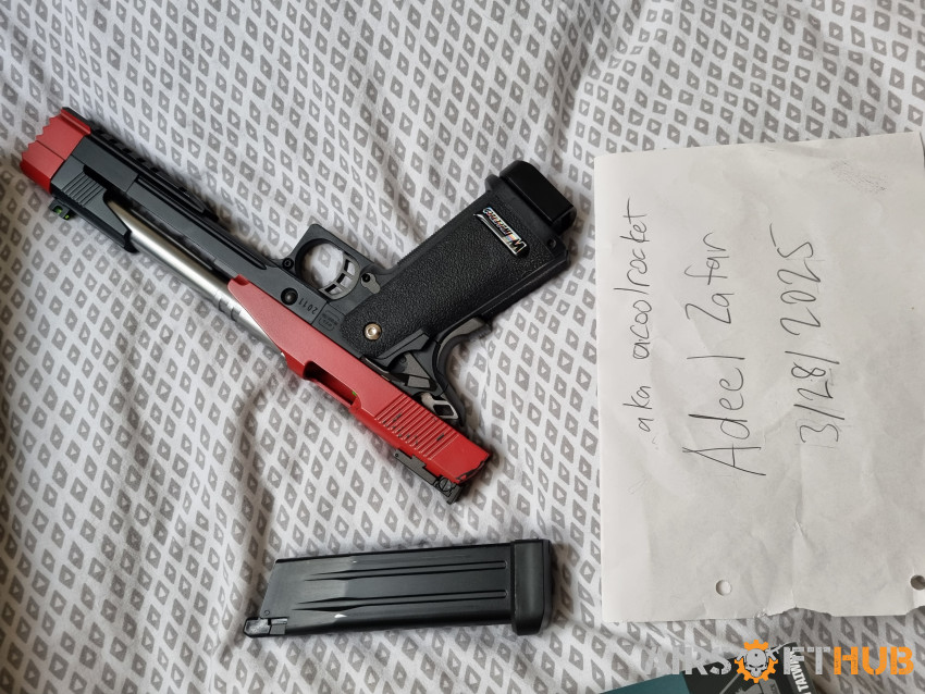 WE Hi-Capa 7.0 Dragon M2011 - Used airsoft equipment
