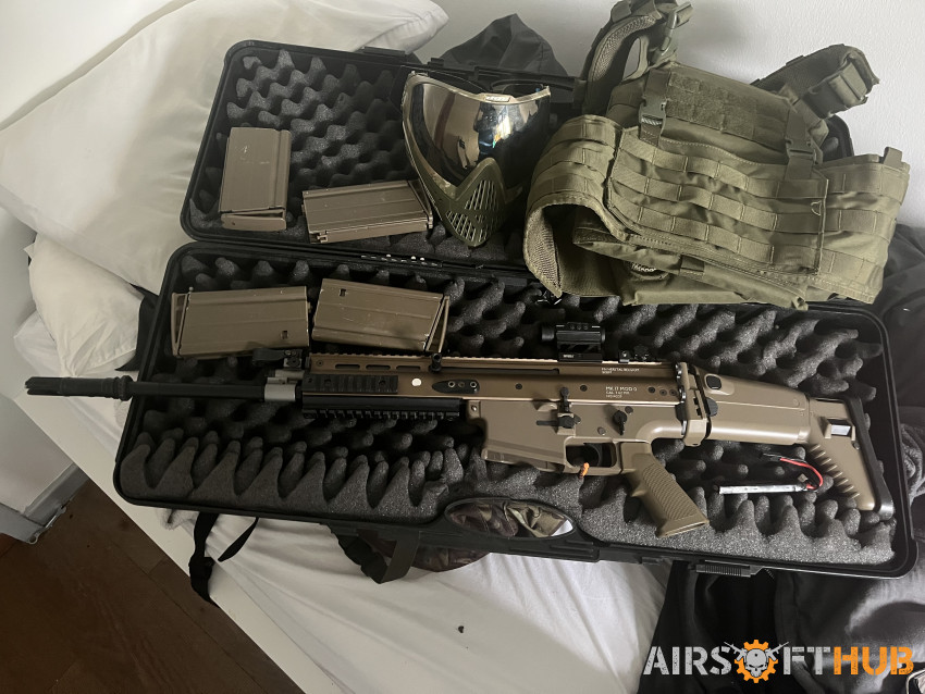 Tokyo marui scar H AEG /gear - Used airsoft equipment