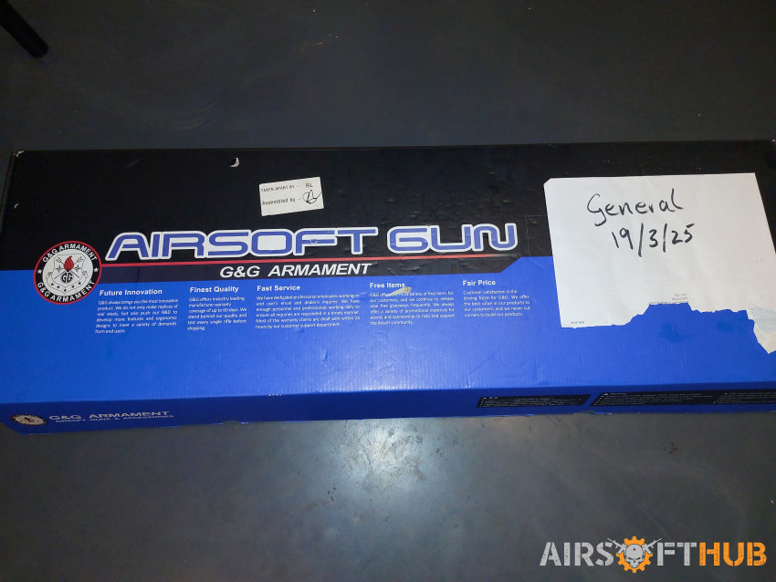 Ssg1 g&g m4 upgraded - Used airsoft equipment