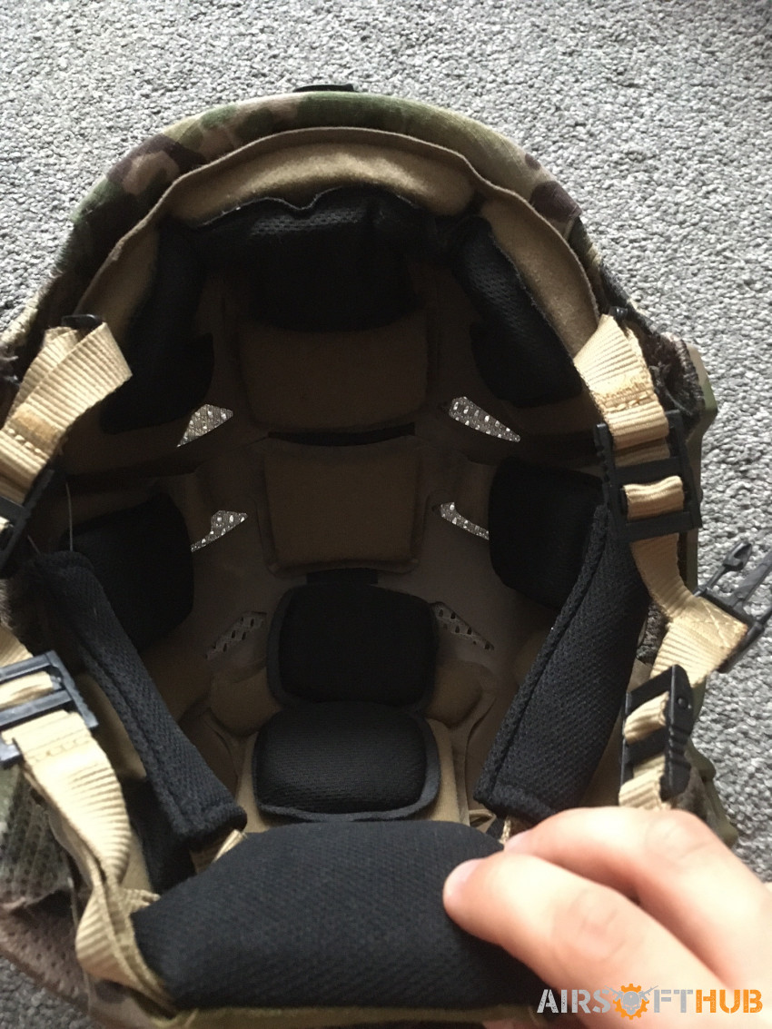 Multicam Helmet - Used airsoft equipment