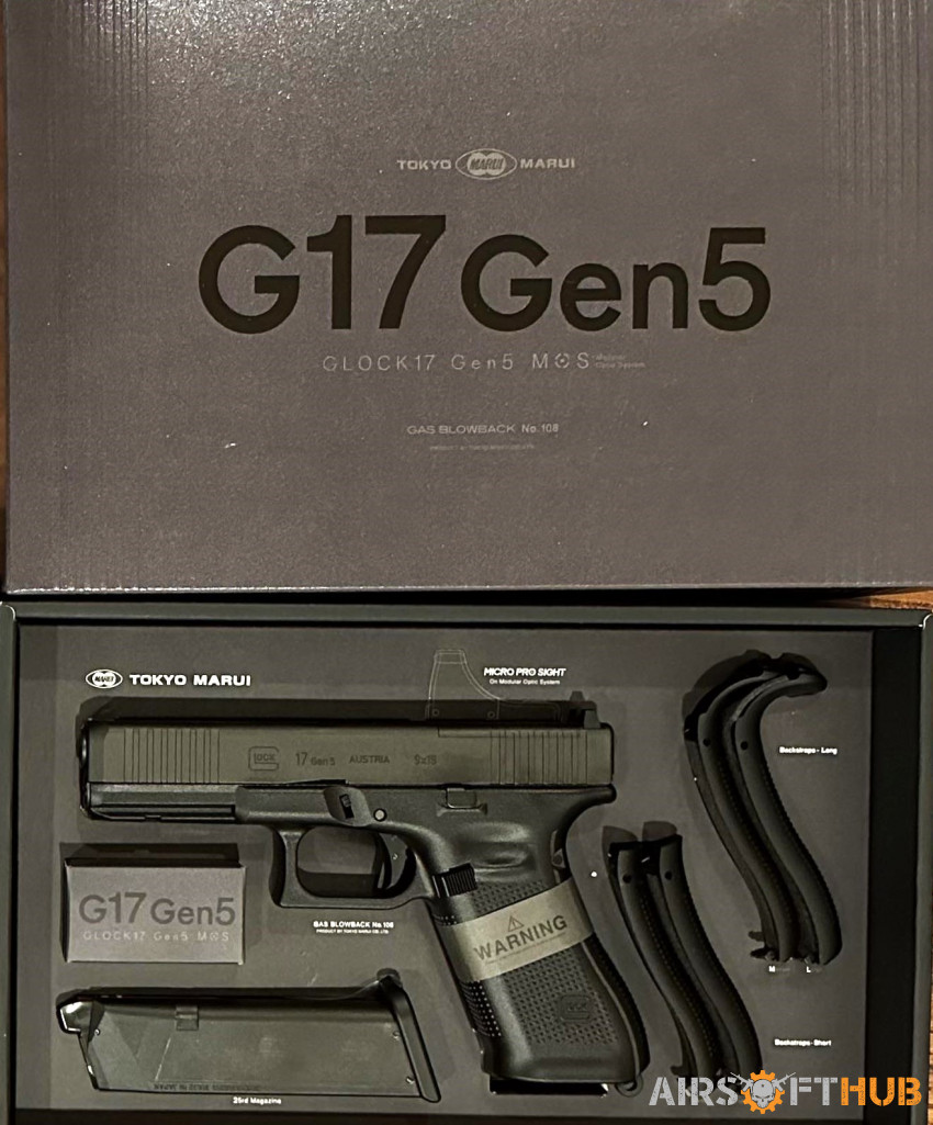 Glock 17 Gen5 MOS - Used airsoft equipment