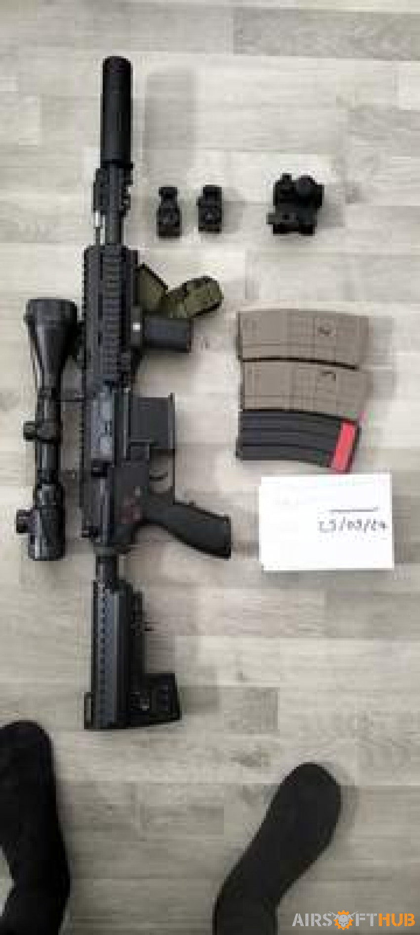 10.5 Mordred Obsidian 416 - Used airsoft equipment