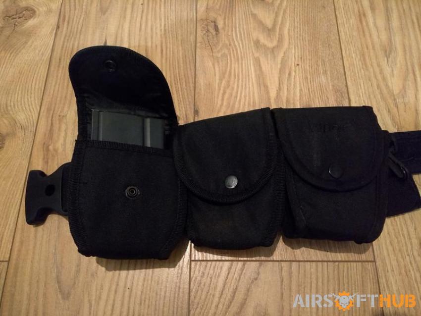 Tactical belt & Mag pouches - Used airsoft equipment