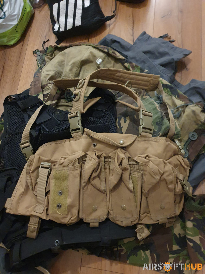 Small tan rig - Used airsoft equipment