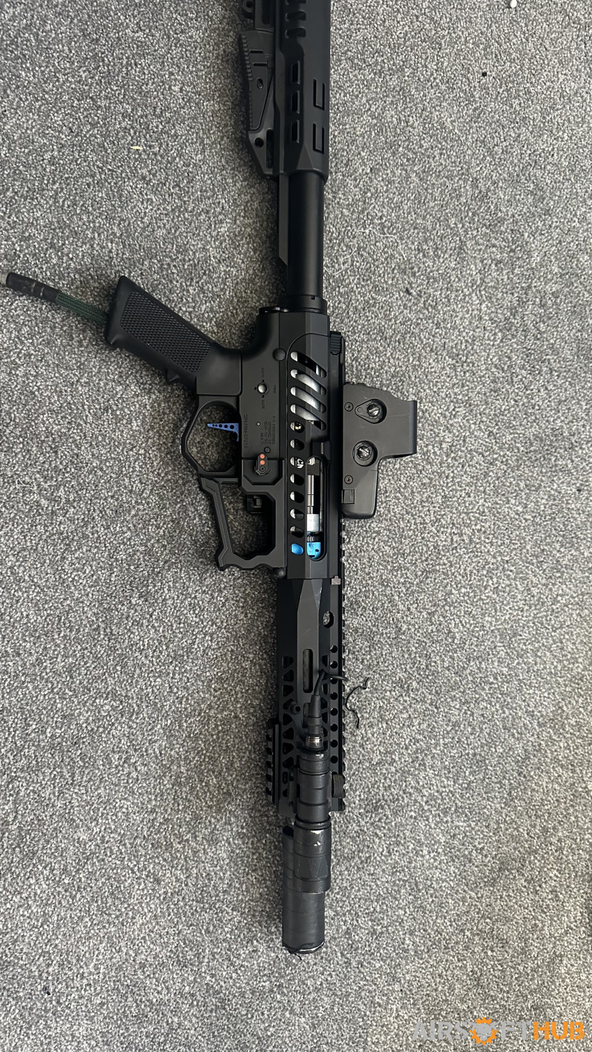 Hpa rifle fully upgraded - Used airsoft equipment