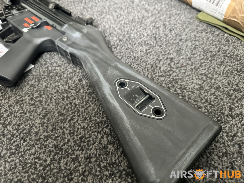 WE Apache MP5 w/ drum mag - Used airsoft equipment