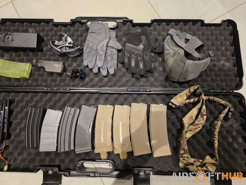 Krytac MK2 SPR, Ares Amoeba M4 - Used airsoft equipment